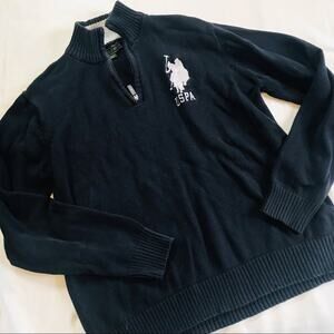 Polo Quarterzip Sweater